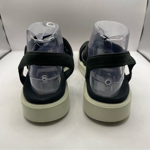 ECCO Women's Flowt Elastic Sandal black size 40 US9.5 - Picture 3 of 6